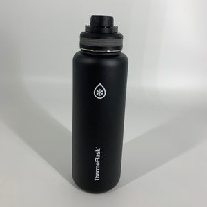 ThermoFlask Black 40oz Water Bottle NWOT